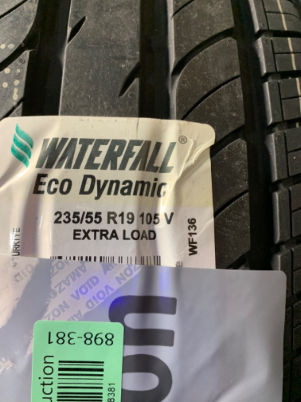 Photo 6 of ***2 TIRES**
Waterfall Eco Dynamic Tires 235/55R19 105V BSW