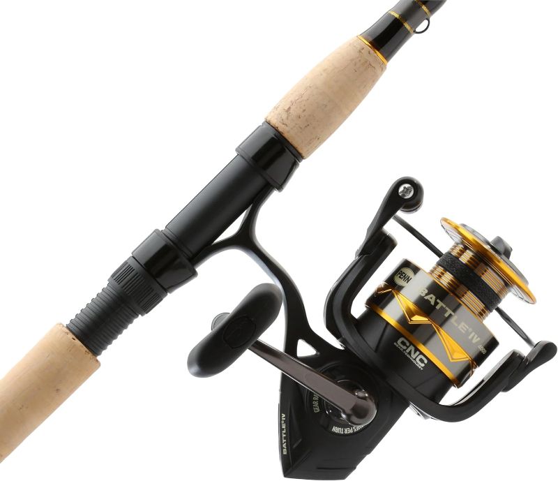 Photo 1 of ***IMAGE FOR REFERENCE***
PENN Battle IV Spinning Reel and Fishing Rod Combo