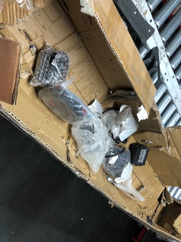 Photo 5 of ***DAMAGED - RAILS BENT - MISSING NUMEROUS PARTS - SEE PICTURES***
DOT 52Inch 5D Led Light Bar+20Inch Led Work Light Combo Off Road Lights Driving+4x 4Inch Spot Fog Led Cube Pods Roof Windshield Mounting Brackets W/Wiring Harness For 2007-2018 Jeep Wrangl