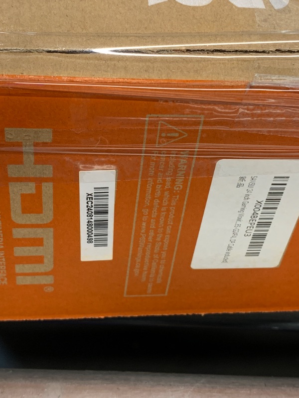 Photo 1 of SANSUI 24 Inch Gaming Monitor 180Hz 1Ms FreeSync HDR 110% sRGB FHD 1080P Computer Monitor HDMI DP Ports Eye Care Frameless VESA Mount Cable Management(ES-G24F4L DP Cable Included)