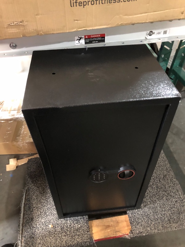 Photo 5 of ***USED - DAMAGED - DENTED - SEE PICTURES***
5.1 Cub Large Fireproof Safe for Home Use, Digital Home Safe Fireproof Waterproof with Electronic Keypad, Spare Keys and Removable Shelf, Anti-theft Security Safe Box for Documents Money Valuables