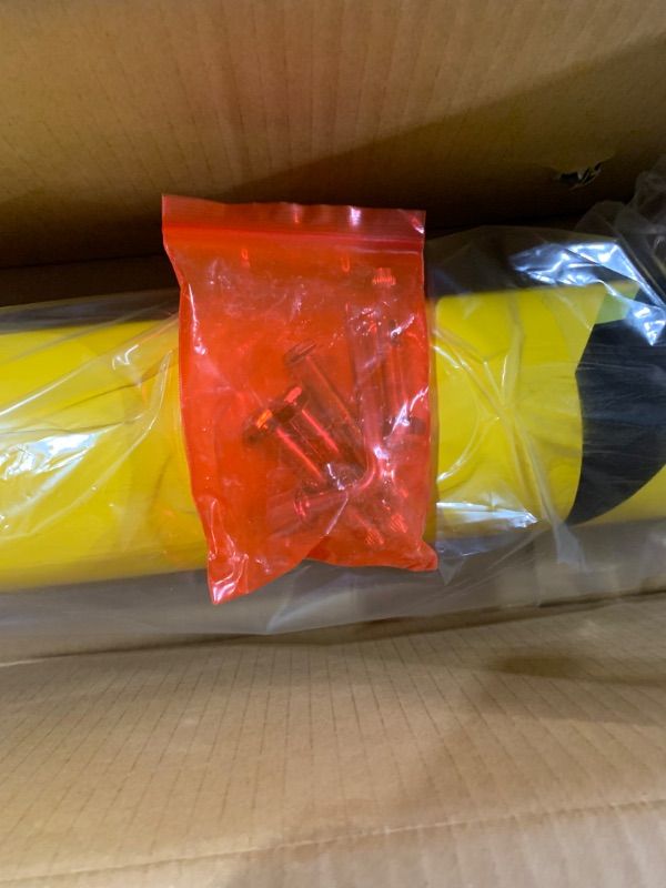 Photo 5 of ***FACTORY SEALED - OPENED TO INSPECT***
VEVOR Safety Bollard Post 48 in. H x 4.5 in. D Safety Bollard Yellow Powder Coat Pipe Steel Barrier Safety Post (1-Piece)