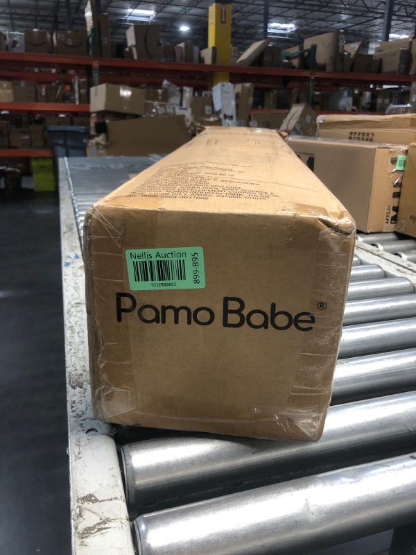 Photo 2 of ***FACTORY SEALED***Pamo Babe Portable Crib Baby Playpen with Mattress and Carry Bag Grey