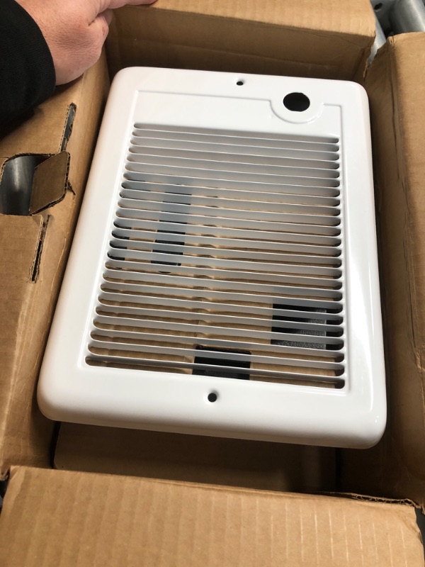 Photo 3 of ***(PARTS ONLY/ NON FUNCTIONAL/ NO RETURNS OR REFUNDS) ***
120-volt 1,500-watt Com-Pak In-wall Fan-forced Electric Heater in White with Thermostat