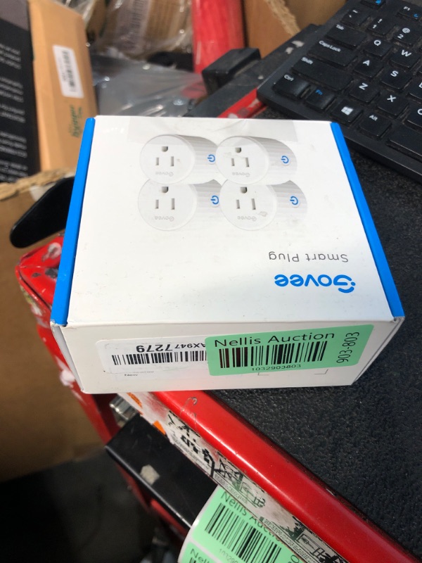 Photo 2 of (ONLY 3) Govee Smart Plug, WiFi Plugs Work with Alexa & Google Assistant, Smart Outlet with Timer & Group Controller, WiFi Outlet for Home, No Hub Required, ETL & FCC Certified, 2.4G WiFi Only, 4 Pack