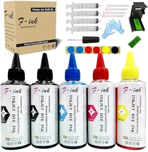 Photo 1 of *** FACTORY SEAL***NONREFUNABLE***compatible ink pack of 5