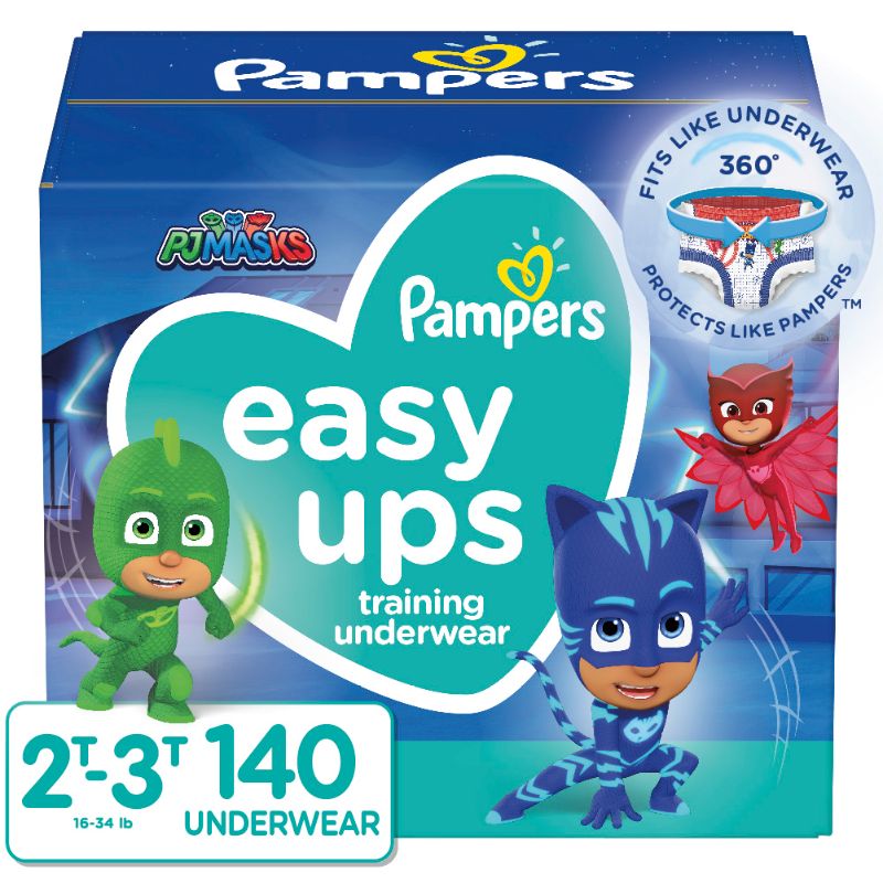 Photo 1 of *** FACTORY SEAL***NONREFUNABLE***Pampers Easy Ups Boys and Girls Potty Training Pants - Size 2T-3T