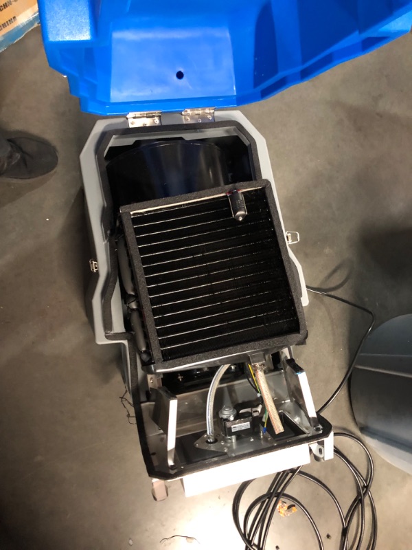 Photo 8 of ***USED - MAJOR DAMAGE - SEE COMMENTS***
MOUNTO 180Pints Commercial Dehumidifier with Pump and Drain Hose, LGR Portable Dehumidifier with wheels for Home, Basements, Garages, and Job Sites.