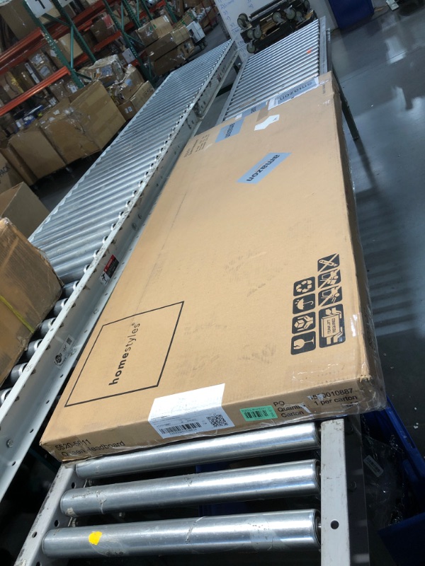 Photo 1 of *** FACTORY SEAL****** PART ONLY__ SEE PHOTOS*** ***NONREFUNABLE***BOX 1 OF 2  Aspen Rustic Cherry Queen Headboard by Home Styles