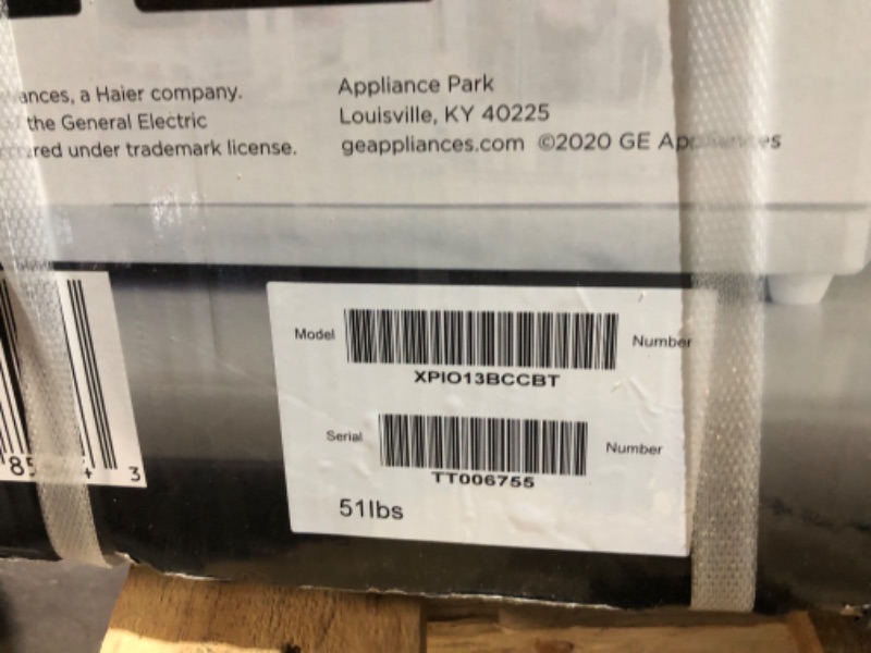 Photo 3 of *** FACTORY SEAL***GE Profile Opal 2.0 with 0.75 Gallon Tank, Chewable Crunchable Countertop Nugget Ice Maker, Scoop included, 38 lbs in 24 hours, Pellet Ice Machine with WiFi & Smart Connected, Black Stainless Steel