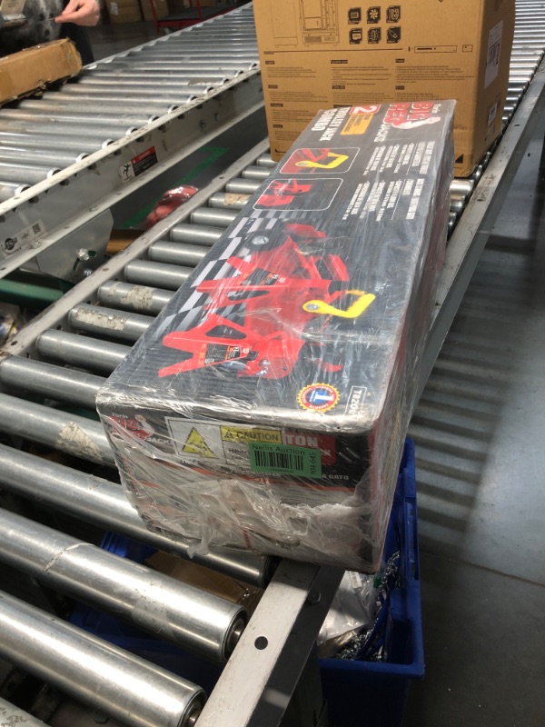 Photo 2 of *** FACTORY SEAL***BIG RED Torin Hydraulic Trolley Floor Jack Combo with 2 Jack Stands, 2 Ton Capacity (T82001)