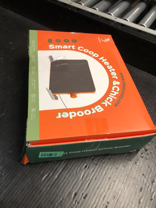 Photo 1 of Smart Chicken Coop Heater, 200 Watts Coop Radiant Heat Panel Built-in Adaptive Temperature Sensor, Chicken Heater Inside Coop for Winter, Adaptable to Timer and Temp Controllers,UL-Compliant