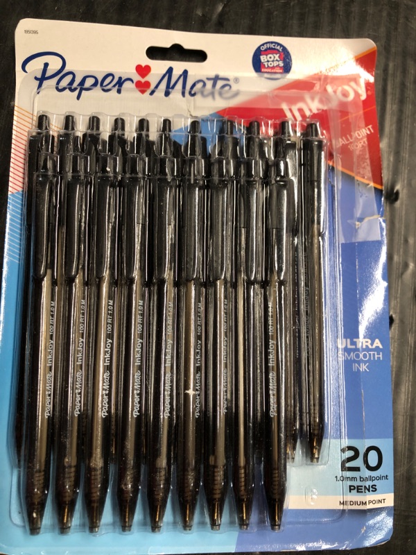 Photo 2 of ***STOCK PHOTO FOR REFERENCE ONLY***  Paper-Mate PAP InkJoy 100 RT Pens - Black