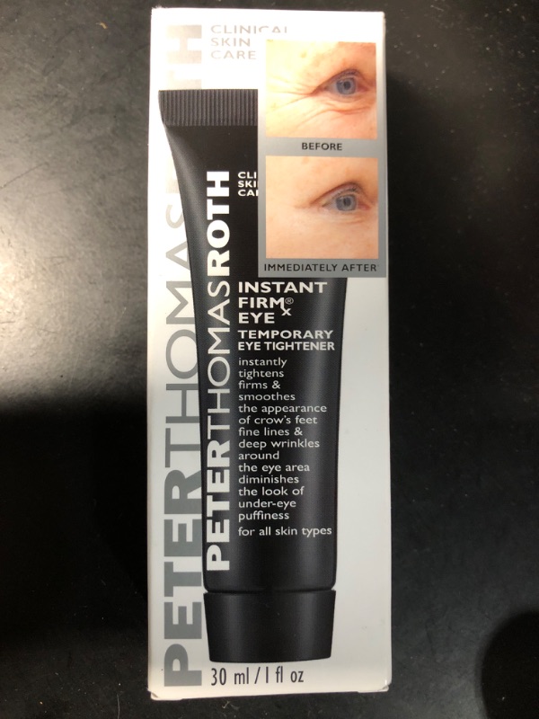 Photo 2 of *** NON-REFUNDABLE ***  Peter Thomas Roth | Instant FIRMx Temporary Eye Tightener | Firm and Smooth the Look of Fine Lines 1 Ounce (Pack of 1)