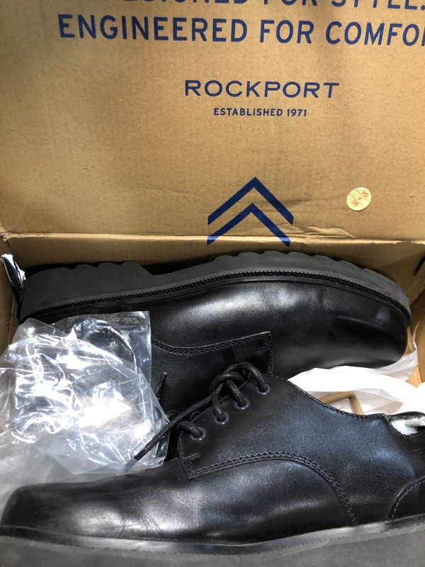 Photo 2 of *** SEE NOTES ***  Rockport Men's Northfield Waterproof Oxford, Black, 8 Wide