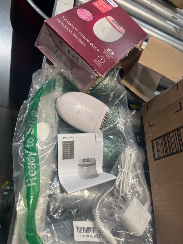 Photo 1 of ***used****

Philips Beauty Satinelle Essential Compact Hair Removal Epilator for Women, BRE235/04 (Corded Use Only)