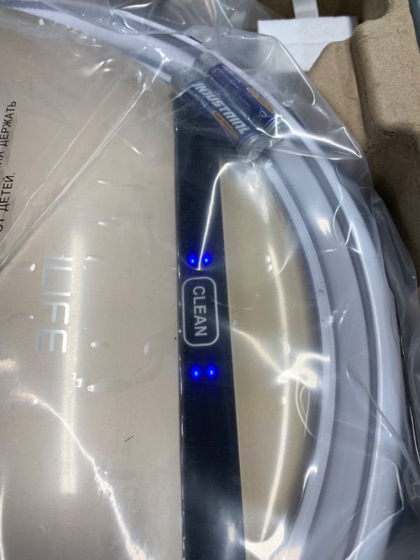 Photo 2 of ***FACTORY SEALED - OPENED TO INSPECT**
ILIFE V3s Pro Robot Vacuum Cleaner, Tangle-free Suction , Slim, Automatic Self-Charging Robotic Vacuum Cleaner, Daily Schedule Cleaning, Ideal For Pet Hair?Hard Floor and Low Pile Carpet,Pearl White