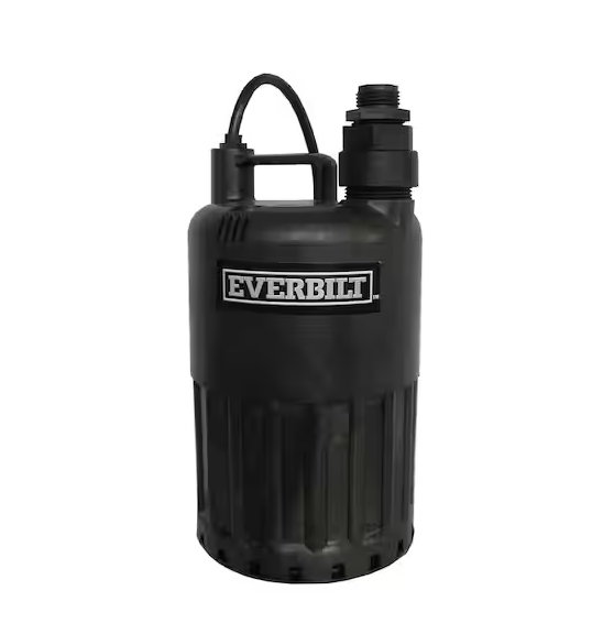 Photo 1 of ***SEE NOTES*** Everbilt 1/2 HP Waterfall Submersible Utility Pump
