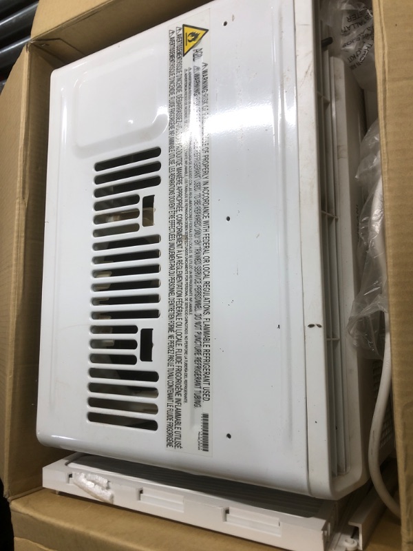 Photo 7 of ***HEAVILY USED AND DIRTY - MISSING ACCESSORIES - UNABLE TO TEST - SEE PICTURES***
VISSANI 5,000 BTU 115-Volt Window Air Conditioner for 150 Sq. Ft Rooms with Dehumidifier in White