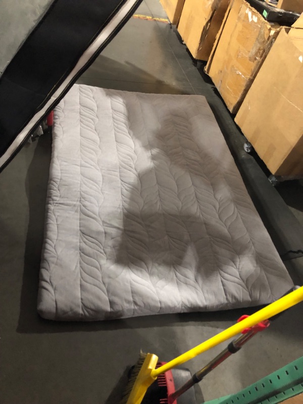 Photo 3 of ***USED - DIRTY***
ZonLi Japanese Floor Mattress Futon Mattress Full Size, Thicken Roll Up Tatami Mat w/ 100% Cotton Washable Cover, Portable & Foldable Floor Bed Mattress for Sleeping, Dormitory, Adult Kids, Coffee, 80"L x 54"W x 2.5"Th