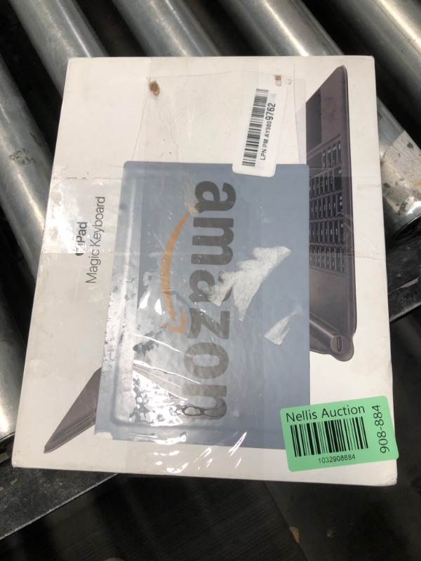 Photo 1 of **DAMAGED** CAPS LOCK IS BROKE OFF**
Apple Magic Keyboard: iPad Keyboard case for iPad Pro 11-inch (1st, 2nd, 3rd, 4th gen) and iPad Air (4th, 5th gen, and M2), Great Typing Experience, Built-in trackpad, US English - Black