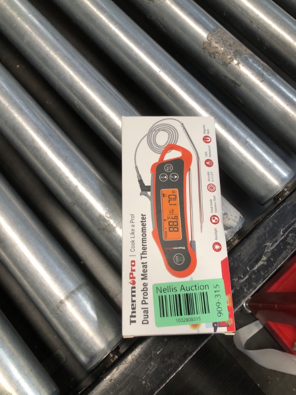 Photo 1 of ThermoPro TP710 Instant Read Meat Thermometer Digital for Cooking, 2-in-1 Waterproof Kitchen Food Thermometer with Dual Probes and Dual Temperature Display for Oven, Grilling, Smoker & BBQ