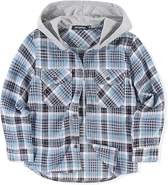 Photo 2 of (SEE NOTES) (STOCK PHOTO REFERENCE ONLY)  FLANNEL HOODIE