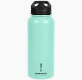 Photo 1 of ***MISSING TOP***Icy-Hot Hydration V34002MN0 34 Oz Double-Wall Vacuum-Insulated Bottles with Straw Cap, Cool Mint