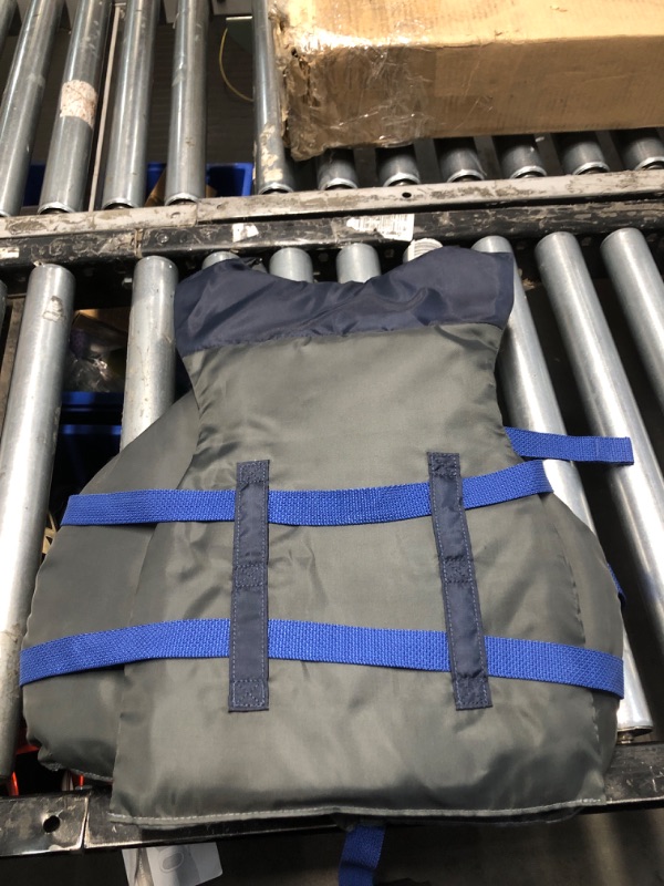 Photo 3 of ***DAMAGED ITEM*****STOCK PHOTO REFERENCE ONLY***Defiance Adult Genoprene Life Vest GREY  30-50"