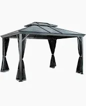 Photo 1 of *** PART ONLY__ SEE PHOTOS*** ***NONREFUNABLE*** BOX 1 OF 4***Sojag Ventura II 10 ft. x 12 ft. Gazebo