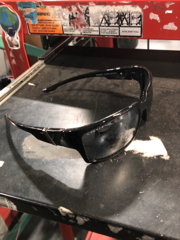 Photo 2 of ***STOCK PHOTO REFERENCE ONLY***(NOT THE SAME ITEM AS IN THE PICTURE)  LANS SCRATCHED*

Coyote Cascade Polarized Polycarbonate Sunglasses