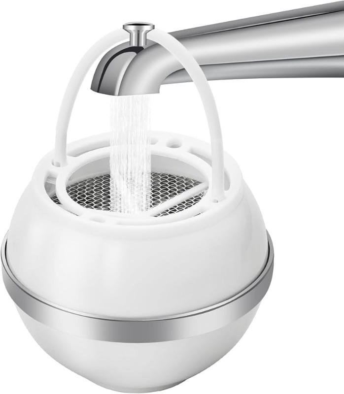 Photo 1 of **MISSING HNAGING PART**
Bath Ball Filter-Bathtub Water Filter Remove Chlorine Improve Water Quality to Softer, Smoother Skin, Shower,BPA Free-2,500 Gallons of Filtration