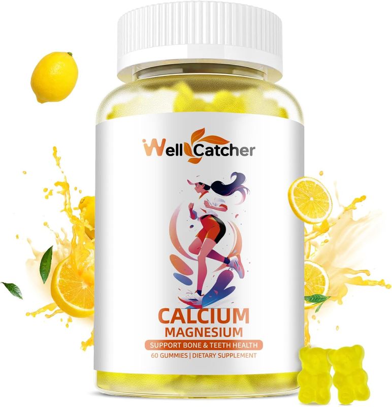 Photo 1 of ***NON REFUNDABLE, EXP 9/23/26, STOCK PHOTO FOR REFERENCE*** WELLCATCHER MAGNESIUM GUMMIES 60 COUNT