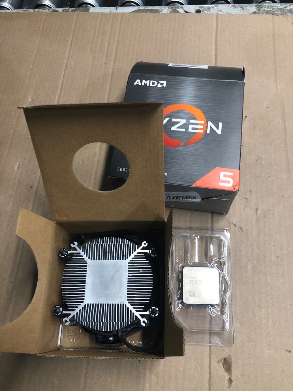 Photo 3 of ***NONREFUNDABLE - MAJOR DAMAGE - SEE COMMENTS***
AMD Ryzen 5 5600X 6-core, 12-Thread Unlocked Desktop Processor with Wraith Stealth Cooler