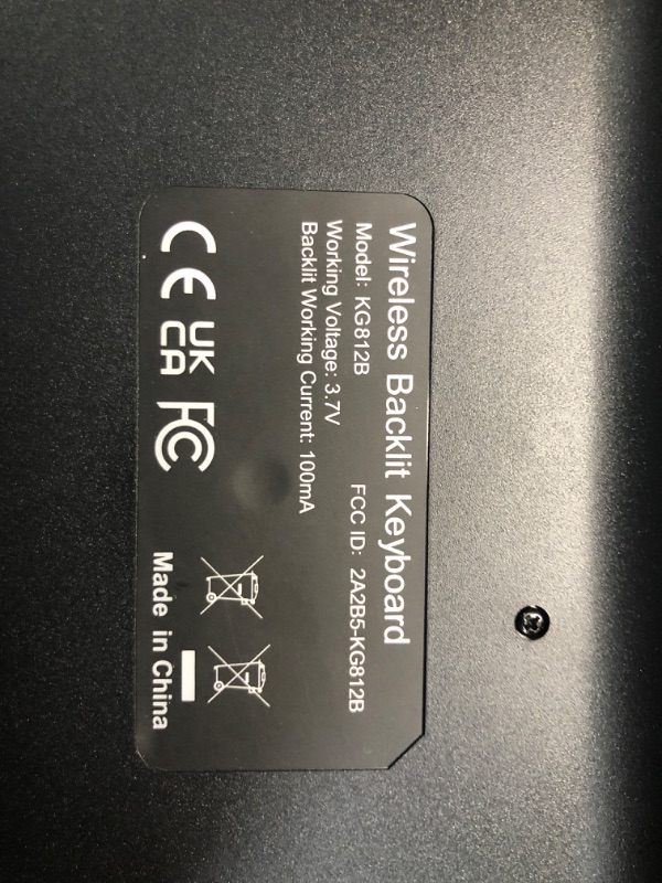 Photo 1 of Ergonomic Wireless Keyboard and Mouse Combo - Wave Keyboard with Soft Leather Wrist Rest, RGB Backlit, Silent Rechargeable Set for PC, Laptop, Windows, Mac, Chromebook, SABLUTE (Black)