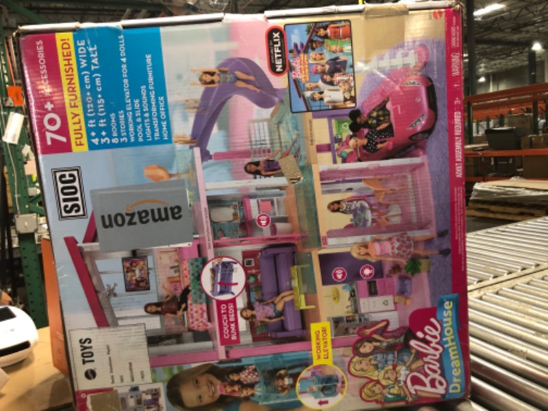 Photo 3 of ***FACTORY SEALED***Mattel  Barbie Dreamhouse Playset New Elevator