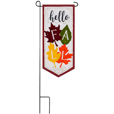 Photo 1 of ***MISSING ITEMS - PARTS ONLY***
Style Selections 1.25-ft W x 3.33-ft H Fall Embroidered Banner Kit
