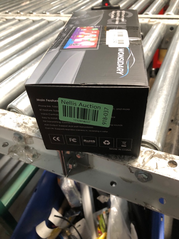 Photo 4 of ***(PARTS ONLY/ NON FUNCTIONAL/ NO RETURNS OR REFUNDS) ***
**MINOR DAMAGE TO HOLDER** (READ FULL POST) 
CarPlay Screen for Car Compatible with Apple Carplay & Android Auto,9.3" Portable Wireless Carplay Touchscreen with Phone Mirroring/Auto Brightness Adj