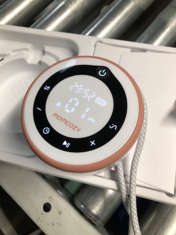 Photo 2 of ***COULD NOT FIND CHARGER CORD***
Momcozy Breast Pump V1 Pro Hospital-Grade, Upgraded Electric Pump with 3 Fine-Tuned Rhythms, Hands-Free & Portable Wearable Pump, 3 Modes|15 Levels, Come with Leak-Proof DoubleFit Flange