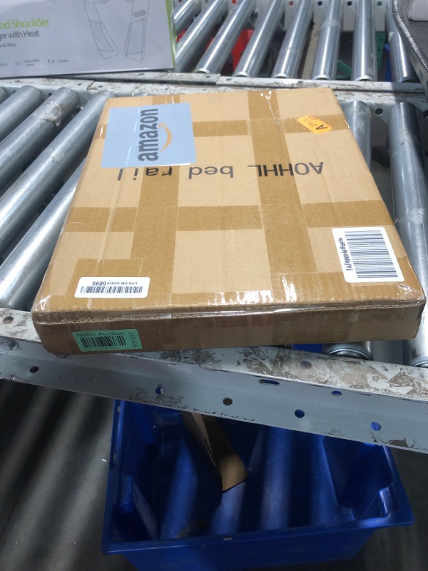 Photo 1 of Bed Rails for Elderly Adults Safety with Adjustable Heights Storage Pocket Assist Support Side Railings for Seniors Citizens Slides Under Mattressbed Cane Bed Guard Bed Handles Bars (Grey)