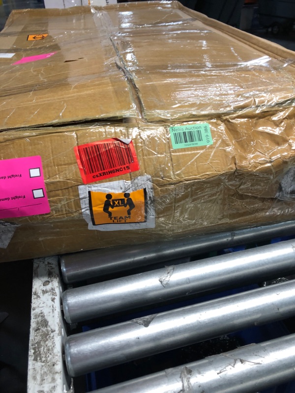 Photo 1 of LuminaLiftCure Hydraulic Material Lift Pallet Truck 450 lbs Manual Winch Stacker 36" Max Lift Dolly, Pallet Lift Table, 18.5" Fork Length, 9" Polyurethane Wheels