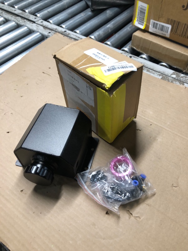 Photo 1 of AOCISKA Universal 1L Radiator Coolant Overflow Tank,Aluminum Radiator Coolant Overflow Expansion Tank,Recovery Water Tank Reservoir,Water Coolant Overflow Expansion Tank Reservoir