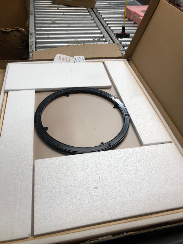 Photo 1 of BuilderButler 1500 Pieces Rotating Puzzle Board with 6 Drawers,26"x35" Portable Wooden Jigsaw Puzzle Table with Lazy Susan Spinning Cover for Adults