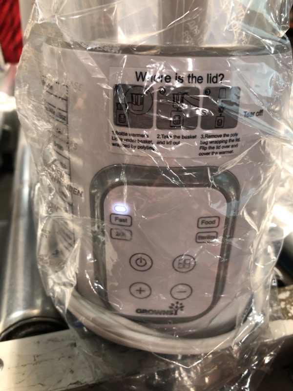 Photo 2 of (READ FULL POST) Bottle Warmer, GROWNSY 8-in-1 Fast Baby bottle Warmer with Timer LCD Display Accurate Temperature Control for Breastmilk or Formula