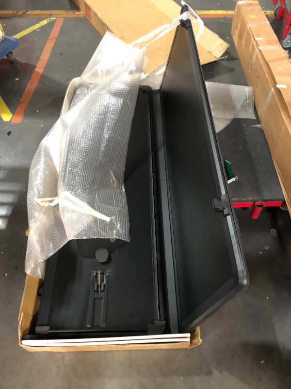 Photo 6 of ***USED - LIKELY MISSING PARTS - UNABLE TO VERIFY FUNCTIONALITY***
Hard Tri-Fold Truck Bed Cover Compatible with 2015-2024 Ford F150 F150 Lightning 5'5"Bed (66")