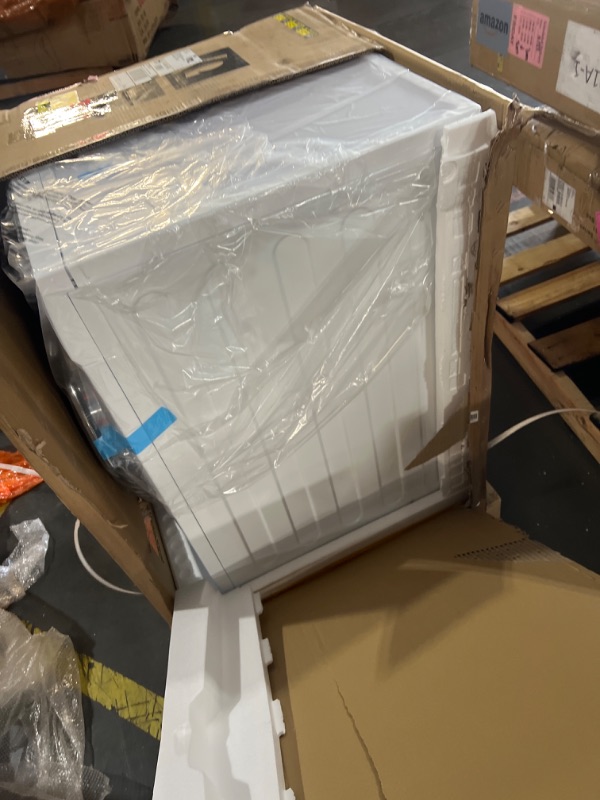 Photo 1 of Ventless Washer and Dryer Combo 2.7 cu.ft, 24 inch All-In-One Washing Machine And Dryer 2-In-1 120V Compact For Apartment Home Dorm RV, 26.7 LBS Load Small Clothes Washer With 16 Laundry Program