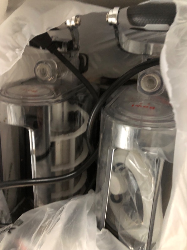 Photo 1 of VEVOR Slushy Machine, 3Lx2Tank Slushie Machine for Home, 370W Commercial Slushy Machine, Slushy Machine for Frozen Drinks Automatic Clean, Slushy Machine for Home Supermarkets Cafes Restaurants