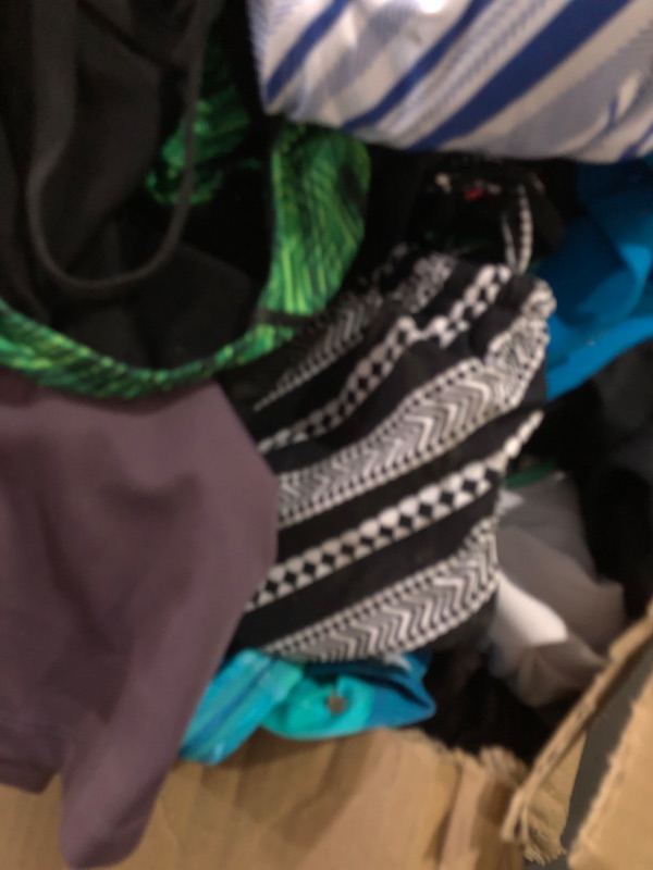 Photo 1 of ***NON REFUNDABLE*** 
miscellaneous box of bathing suits     23x20x20