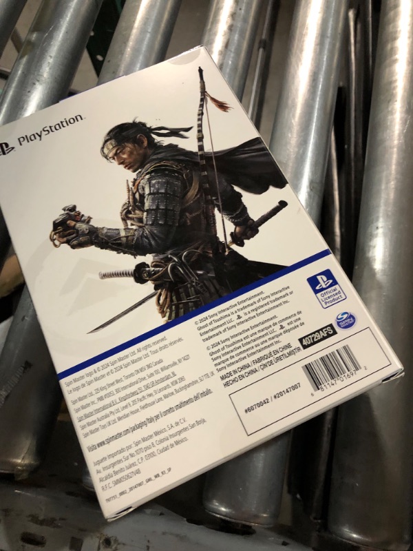 Photo 1 of PlayStation, Ghost of Tsushima, 6” Jin Sakai Samurai Action Figure & 2 Accessories, The Shapes Collection, for PS5 Fans & Collectors Ages 17+