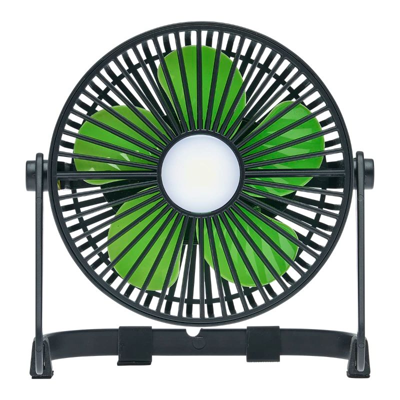 Photo 2 of *****STOCK IMAGE FOR SAMPLE*****
Clip On Fan, LitezAll Rechargeable Fan and Light Combo